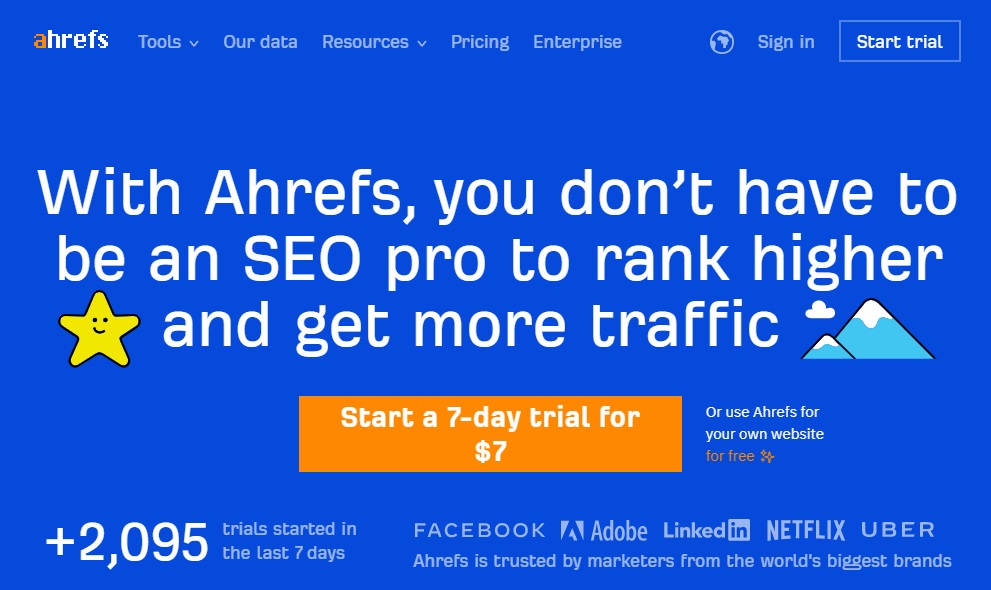 Ahrefs - SEO Audit Tools