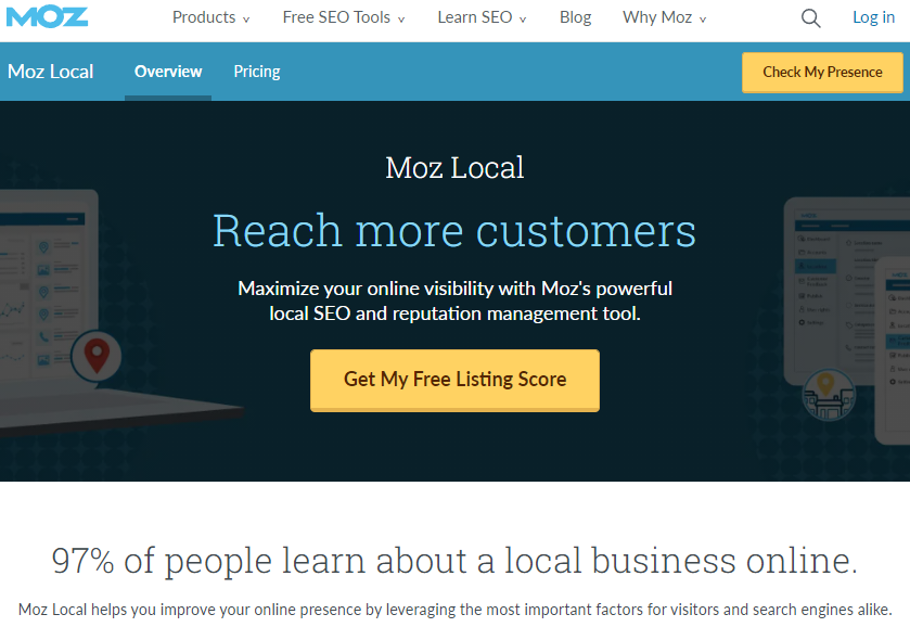 Moz Local SEO Tools