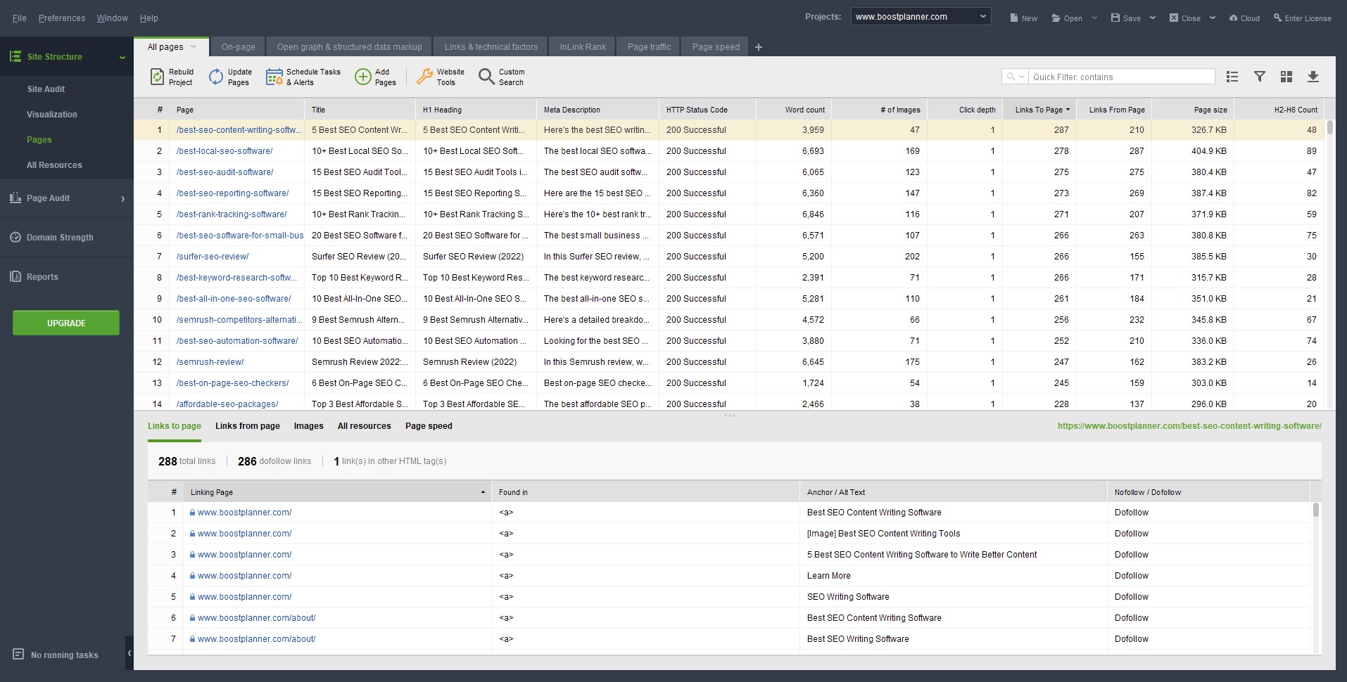 SE Ranking Vs SEO PowerSuite - Best SEO Tool for 2023? 19 SEO PowerSuite's Website Auditor